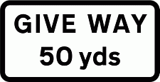 Road Signs | Supplementary Plates | Give way