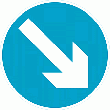 Road Signs | Directional Signs | Keep right