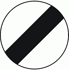 Road Signs | Speed Limit Signs | National speed limit