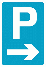 Road Signs | Parking Management | Parking arrow right