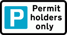 Road Signs | Parking Management | Permit holders