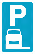 Road Signs | Parking Management | Verge parking permitted