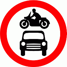 Road Signs | Circular Giving Orders |  All vehicles prohibited
