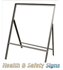 Stanchion Signs | Stanchion Only | Square Road Sign Frame Stanchion