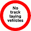 Road Signs | Circular Giving Orders | No Track laying Vehicles