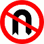 Road Signs | Circular Giving Orders | No U turns
