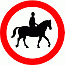 Road Signs | Circular Giving Orders | No horses