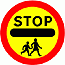 Road Signs | Circular Giving Orders | Stop children