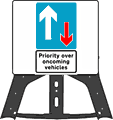 Portable Road Works Signs | Endura Folding Plastic Signs | 811 Priority Folding Plastic Sign
