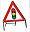 Portable Road Works - Temporary Triangles