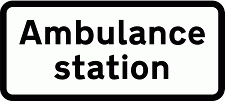 Road Signs | Supplementary Plates | Ambulance