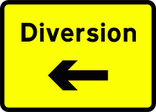 Road Signs | Directional Signs | Diversion 2
