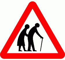 Road Signs | triangular warning signs | Elderly People