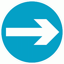 Road Signs | Directional Signs | Turn right