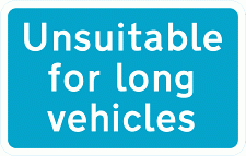 Road Signs | Vehicle Access | Unsuitable 5