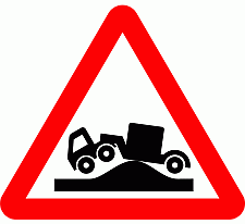Road Signs | triangular warning signs | Grounding risk
