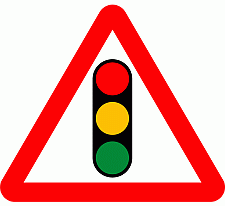 Road Signs | triangular warning signs | Traffic lights or Traffic signals