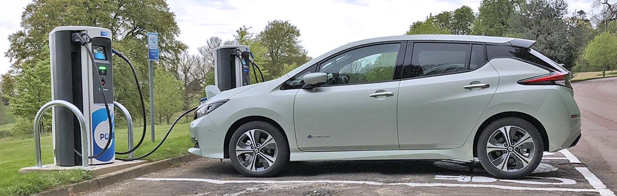 Electric vehicle charging shop point