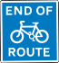 Road Signs | Vehicle Access | 965 - End of Cycle Route