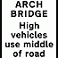 Road Signs | Supplementary Plates | Arch bridge