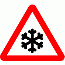 Road Signs | triangular warning signs | Beware of Ice or snow