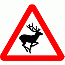 Road Signs | triangular warning signs | Beware of Wild animals