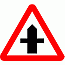 Road Signs | triangular warning signs | Crossroads Ahead