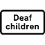 Road Signs | Supplementary Plates | Deaf children
