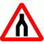 Dual Carriageway ends ahead - DOT520