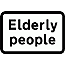 Road Signs | Supplementary Plates | Elderly people