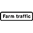Road Signs | Supplementary Plates | Farm traffic