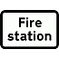 Road Signs | Supplementary Plates | Fire station