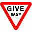 Road Signs | triangular warning signs | Give way