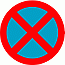 Road Signs | Circular Giving Orders | No stopping
