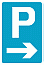 Road Signs | Parking Management | Parking arrow right