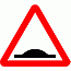 Road Signs | triangular warning signs | Road humps ahead