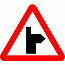 Road Signs | triangular warning signs | Side road Ahead 3