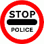 Road Signs | Circular Giving Orders | Stop police