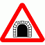 Road Signs | triangular warning signs | Tunnel ahead