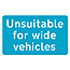 Road Signs | Vehicle Access | Unsuitable 4