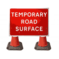 Portable Road Works | Road Cone Signs | 1050x750mm Temporary Road Surface - 7010.1 Portable Road Works | Road Cone Signs | 1050x750mm Temporary Road Surface - 7010.1