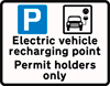 Road Signs | EV Charging Signs | EV Permit Holders Only