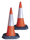 Road Sign Accessories | Road Cones | 5 Pack Mastercone